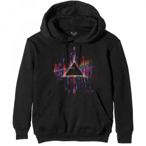 Pink Floyd - Dsotm Pink Splatter Uni Bl Hoodie ryhmässä MERCHANDISE / Hupparit / Pop-Rock @ Bengans Skivbutik AB (5553883r)