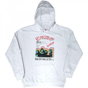 Pink Floyd - Japanese Poster Uni Wht Hoodie ryhmässä MERCHANDISE / Hupparit / Pop-Rock @ Bengans Skivbutik AB (5553929r)