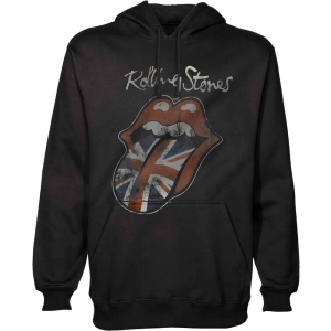 Rolling Stones - Union Jack Tongue Uni Bl Hoodie ryhmässä MERCHANDISE / Hupparit / Pop-Rock @ Bengans Skivbutik AB (5554675r)