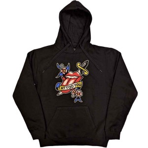 Rolling Stones - Tattoo You Lick Uni Bl Hoodie ryhmässä MERCHANDISE / Hupparit / Pop-Rock @ Bengans Skivbutik AB (5554686r)