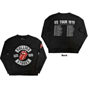 Rolling Stones - Us Tour 1978 Uni Bl Sweatshirt ryhmässä MERCHANDISE / Hupparit / Pop-Rock @ Bengans Skivbutik AB (5554692r)