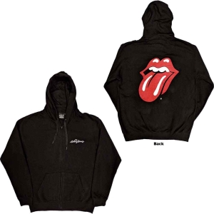 Rolling Stones - Classic Tongue Bl Zip Hoodie ryhmässä MERCHANDISE / Hupparit / Pop-Rock @ Bengans Skivbutik AB (5554695r)