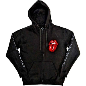 Rolling Stones - Hd Shattered Tongue Uni Bl Zip Hoodie ryhmässä MERCHANDISE / Hupparit / Pop-Rock @ Bengans Skivbutik AB (5554698r)