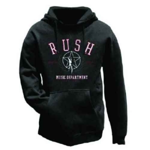 Rush - Dept Uni Bl Hoodie ryhmässä MERCHANDISE / Hupparit / Pop-Rock @ Bengans Skivbutik AB (5554701r)