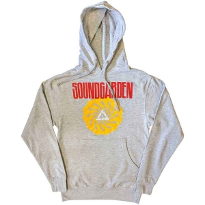 Soundgarden - Badmotorfinger V1 Uni Grey Hoodie ryhmässä MERCHANDISE / Hupparit / Hårdrock @ Bengans Skivbutik AB (5554703r)