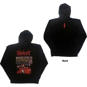 Slipknot - Minneapolis  09 Uni Bl Eco Hoodie ryhmässä MERCHANDISE / Hupparit / Hårdrock @ Bengans Skivbutik AB (5554704r)