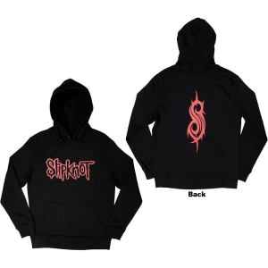 Slipknot - Logo Uni Bl Hoodie ryhmässä MERCHANDISE / Hupparit / Hårdrock @ Bengans Skivbutik AB (5554705r)