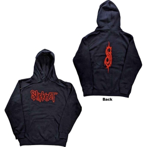 Slipknot - Logo Uni Navy Hoodie ryhmässä MERCHANDISE / Hupparit / Hårdrock @ Bengans Skivbutik AB (5554707r)