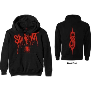 Slipknot - Splatter Uni Bl Hoodie ryhmässä MERCHANDISE / Hupparit / Hårdrock @ Bengans Skivbutik AB (5554710r)