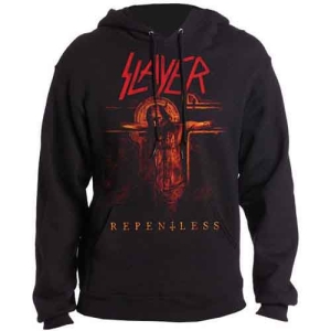 Slayer - Repentless Crucifix Uni Bl Hoodie ryhmässä MERCHANDISE / Hupparit / Hårdrock @ Bengans Skivbutik AB (5554732r)