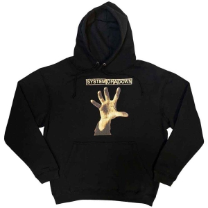 System Of A Down - Hand Uni Bl Hoodie ryhmässä MERCHANDISE / Hupparit / Hårdrock @ Bengans Skivbutik AB (5554746r)