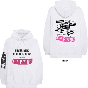 Sex Pistols - Nmtb Uni Wht Hoodie ryhmässä MERCHANDISE / Hupparit / Punk @ Bengans Skivbutik AB (5554751r)