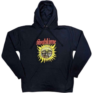 Sublime - Yellow Sun Uni Navy Hoodie ryhmässä MERCHANDISE / Hupparit / Punk @ Bengans Skivbutik AB (5554754r)