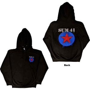 Sum 41 - Star Logo Uni Bl Zip Hoodie ryhmässä MERCHANDISE / Hupparit / Punk @ Bengans Skivbutik AB (5554756r)