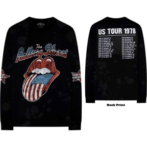 Rolling Stones - Us Tour 78 Uni Bl Longsleeve ryhmässä MERCHANDISE / T-paita / Pop-Rock @ Bengans Skivbutik AB (5554902r)