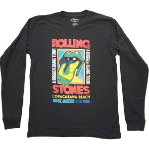 Rolling Stones - Copacobana Beach Bl Longsleeve ryhmässä MERCHANDISE / T-paita / Pop-Rock @ Bengans Skivbutik AB (5554904r)