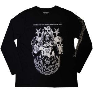 Rob Zombie - Devil Man Uni Bl Longsleeve ryhmässä MERCHANDISE / T-paita / Hårdrock @ Bengans Skivbutik AB (5554907r)