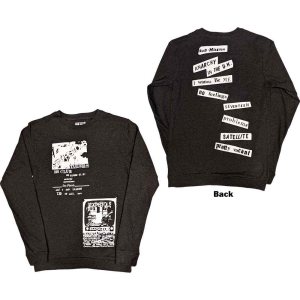 Sex Pistols - 102 Club Uni Char Longsleeve ryhmässä MERCHANDISE / T-paita / Punk @ Bengans Skivbutik AB (5554924r)