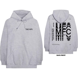 The 1975 - Abiior Mfc Uni Grey Hoodie ryhmässä MERCHANDISE / Hupparit / Pop-Rock @ Bengans Skivbutik AB (5555300r)