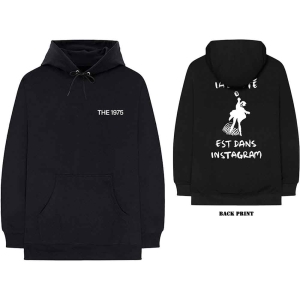 The 1975 - Abiior Est Dans Instagram Bl Hoodie ryhmässä MERCHANDISE / Hupparit / Pop-Rock @ Bengans Skivbutik AB (5555302r)