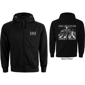 The Beatles - Abbey Road Uni Bl Zip Hoodie ryhmässä MERCHANDISE / Hupparit / Pop-Rock @ Bengans Skivbutik AB (5555323r)