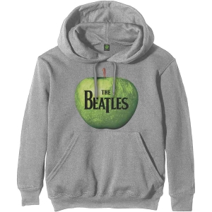 The Beatles - Apple Uni Grey Hoodie ryhmässä MERCHANDISE / Hupparit / Pop-Rock @ Bengans Skivbutik AB (5555326r)