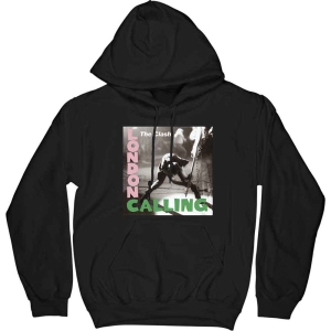 Clash - London Calling Uni Bl Hoodie ryhmässä MERCHANDISE / Hupparit / Punk @ Bengans Skivbutik AB (5555341r)