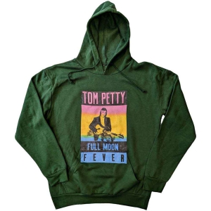 Tom Petty - Full Moon Fever Uni Green Hoodie ryhmässä MERCHANDISE / Hupparit / Pop-Rock @ Bengans Skivbutik AB (5555354r)