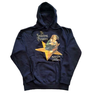 Smashing Pumpkins - Mellon Collie Uni Navy Hoodie ryhmässä MERCHANDISE / Hupparit / Pop-Rock @ Bengans Skivbutik AB (5555356r)