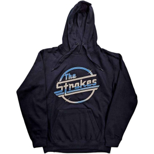 Strokes - Og Magna Uni Navy Hoodie ryhmässä MERCHANDISE / Hupparit / Pop-Rock @ Bengans Skivbutik AB (5555360r)