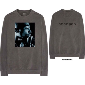 Tupac - Tupac Changes Side Photo Uni Char Longsl ryhmässä MERCHANDISE / T-paita / Hip Hop-Rap @ Bengans Skivbutik AB (5555492r)