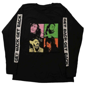 The Beatles - Get Back Studio Shots Bl Longsleeve ryhmässä MERCHANDISE / T-paita / Pop-Rock @ Bengans Skivbutik AB (5555495r)