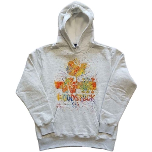 Woodstock - Splatter Uni Off Wht Hoodie ryhmässä MERCHANDISE / Hupparit / Pop-Rock @ Bengans Skivbutik AB (5555593r)