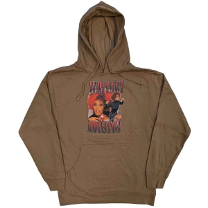 Whitney Houston - 90S Homage Uni Sand Hoodie ryhmässä MERCHANDISE / Hupparit / RnB-Soul @ Bengans Skivbutik AB (5555597r)