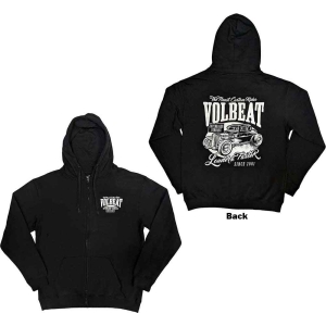 Volbeat - Louder And Faster Uni Bl Zip Hoodie ryhmässä MERCHANDISE / Hupparit / Pop-Rock @ Bengans Skivbutik AB (5555599r)