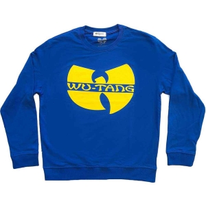 Wu-Tang Clan - Logo Uni Blue Sweatshirt ryhmässä MERCHANDISE / Hupparit / Hip Hop-Rap @ Bengans Skivbutik AB (5555605r)