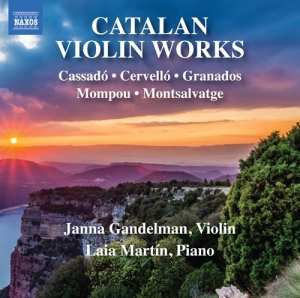 Janna Gandelman Laia Martin - Catalan Violin Works ryhmässä ME SUOSITTELEMME / Perjantain julkaisut / Fredag den 26:e Juli 2024 @ Bengans Skivbutik AB (5555794)