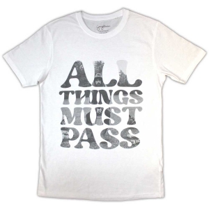 George Harrison - Atmp Text Infill Uni Wht T-Shirt ryhmässä ME SUOSITTELEMME / Uutuus Merch / Juni @ Bengans Skivbutik AB (5555970r)