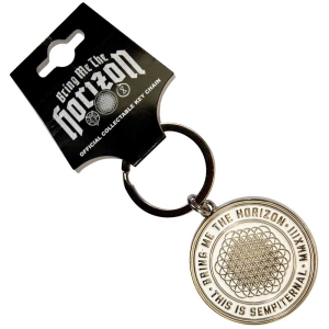 Bring Me The Horizon - Logo Keychain ryhmässä MERCHANDISE / Merch / Hårdrock @ Bengans Skivbutik AB (5555979)