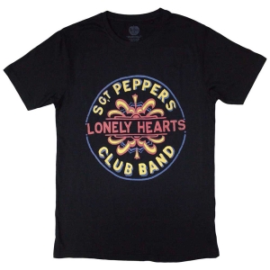 The Beatles - Painted Pepper Uni Bl T-Shirt ryhmässä ME SUOSITTELEMME / Uutuus Merch / Juni @ Bengans Skivbutik AB (5556042r)