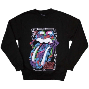 Rolling Stones  - Colour Swirls Bl Sweatshirt ryhmässä ME SUOSITTELEMME / Uutuus Merch / Juni @ Bengans Skivbutik AB (5556048r)