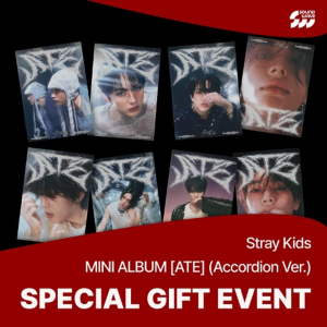 Stray Kids - Ate (Accordion Ver.) + Photocard (SW) ryhmässä ME SUOSITTELEMME / Perjantain julkaisut / Fredag den 9:e augusti @ Bengans Skivbutik AB (5556224)