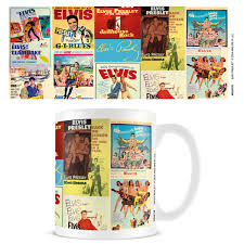 Elvis Presley  - White Pod Mug ryhmässä MERCHANDISE / Merch / Pop-Rock @ Bengans Skivbutik AB (5556236)