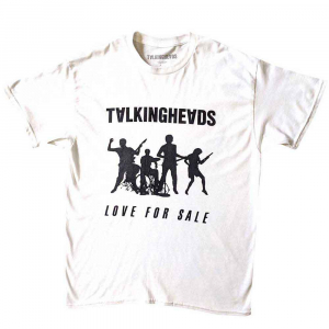 Talking Heads - Love For Sale Wht T-Shirt ryhmässä MERCHANDISE / T-paita / Pop-Rock @ Bengans Skivbutik AB (5556717r)