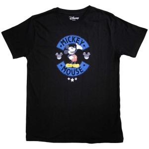 Disney Mickey Mouse - Mouse & Stars Uni Bl T-Shirt ryhmässä MERCHANDISE / T-paita / Film-Musikal @ Bengans Skivbutik AB (5557025r)