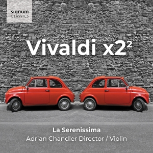 La Serenissima Adrian Chandler - Vivaldi X2² ryhmässä ME SUOSITTELEMME / Perjantain julkaisut / Fredag den 2:e augusti @ Bengans Skivbutik AB (5557047)