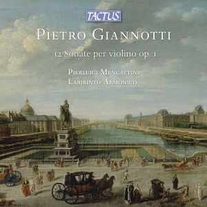 Pierluigi Mencattini Labirinto Arm - Giannotti: 12 Sonate Per Violino So ryhmässä ME SUOSITTELEMME / Perjantain julkaisut / Fredag den 2:e augusti @ Bengans Skivbutik AB (5557067)