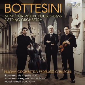 Francesco De Angelis Francesco Sir - Bottesini: Music For Violin, Double ryhmässä ME SUOSITTELEMME / Perjantain julkaisut / Fredag den 2:e augusti @ Bengans Skivbutik AB (5557076)