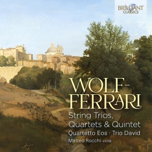 Quartetto Eos Trio David - Wolf-Ferrari: String Trios, Quartet ryhmässä ME SUOSITTELEMME / Perjantain julkaisut / Fredag den 2:e augusti @ Bengans Skivbutik AB (5557089)