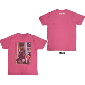 Gorillaz - The Static Channel Uni Pink T-Shirt ryhmässä MERCHANDISE / T-paita / Pop-Rock @ Bengans Skivbutik AB (5557231r)